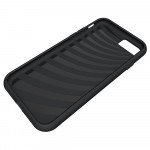 Wholesale iPhone 7 Card Holder Hybrid Case (Space Gray)